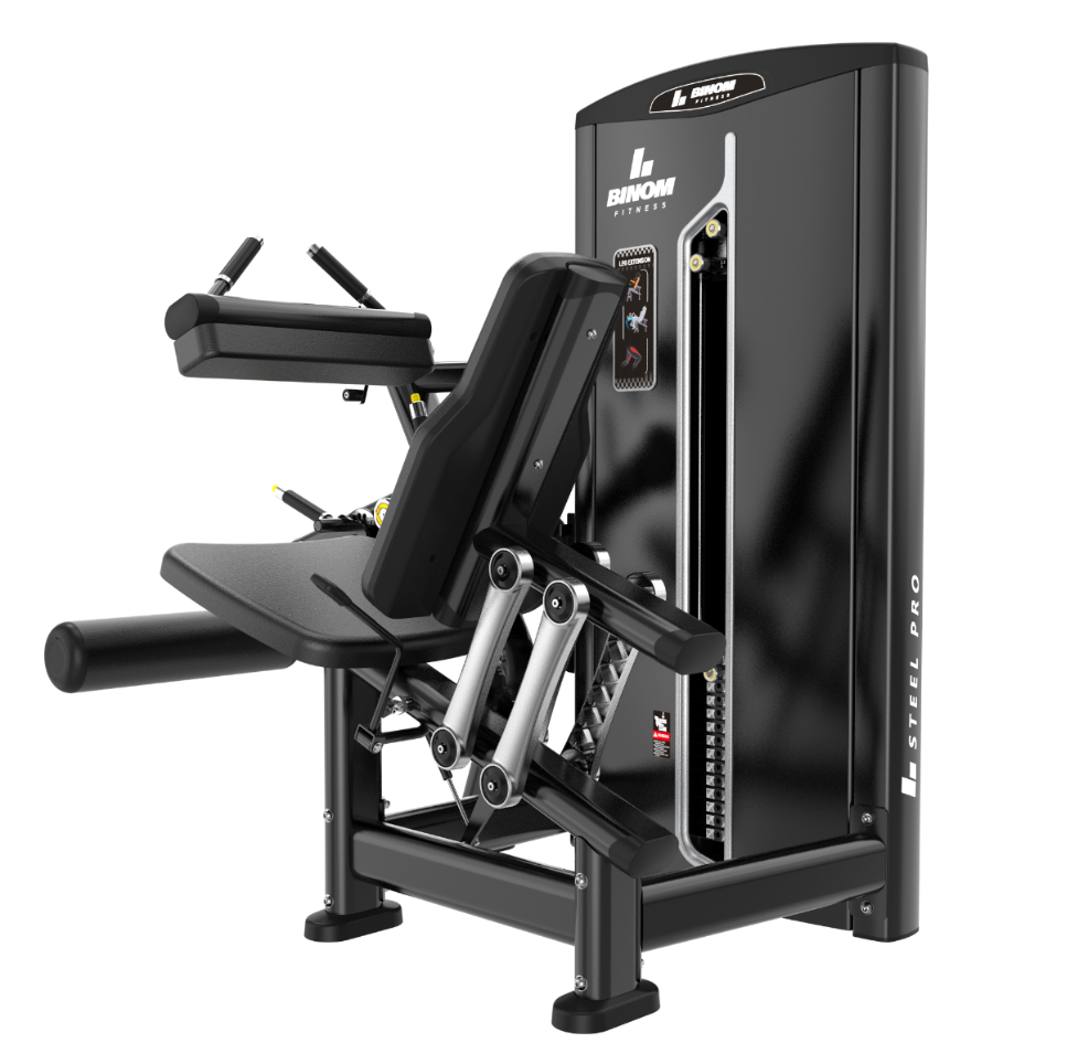 BSP12 Selectorizada Curl Femoral Sentado Steel Pro Binom