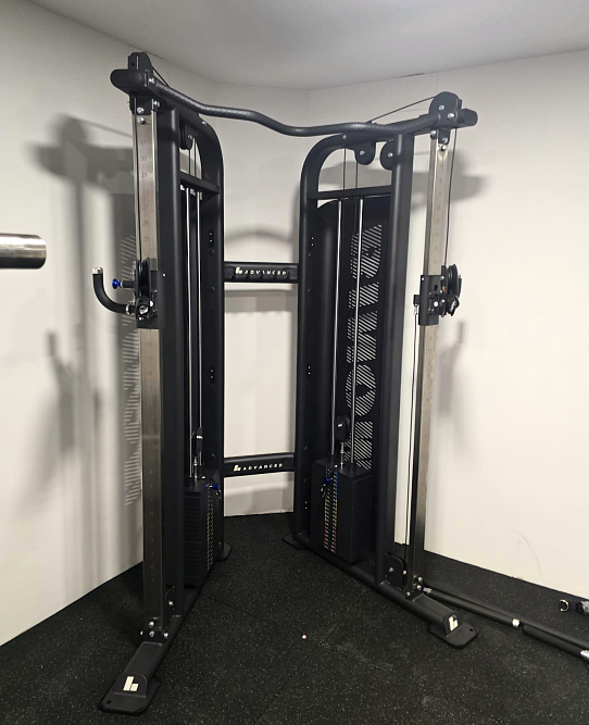 BA41 Funcional Trainer Doble Polea 105kg x2 + Accesorios Binom