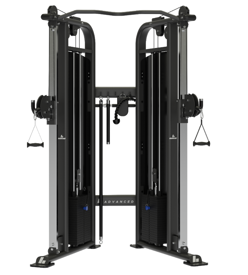 BA41 Funcional Trainer Doble Polea 105kg x2 + Accesorios Binom