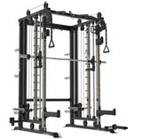 Binom Steel Force B6 Multigimnasio, Multipower, Doble Polea y Accesorios