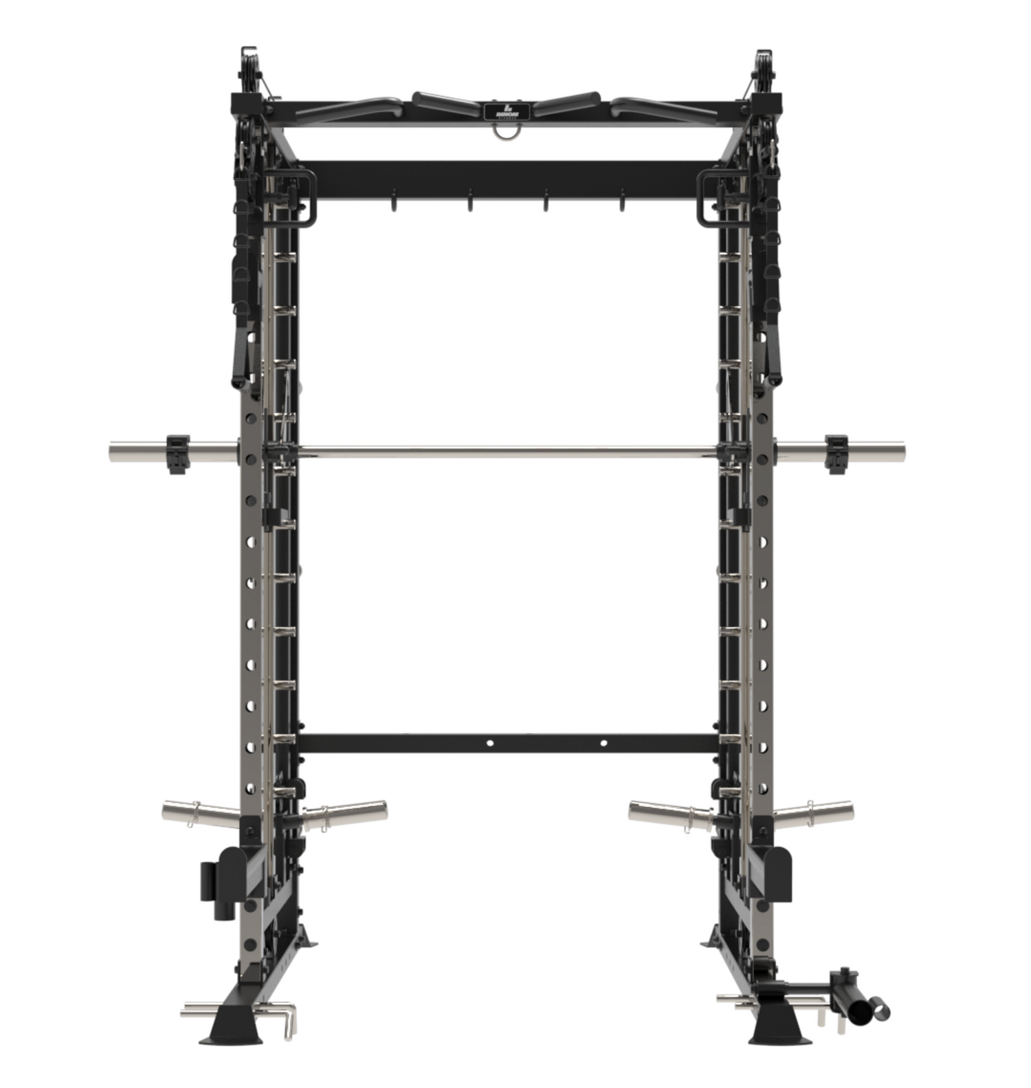 Binom Steel Force B6 Multigimnasio, Multipower, Doble Polea y Accesorios