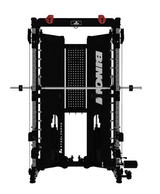 B17 Multigimnasio 90kg x2 Multipower + Doble Polea + Fondos Binom Steel Force